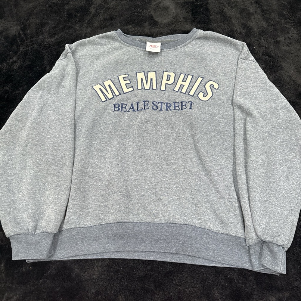 Crazy 8 Heather Gray Memphis Crewneck Sweater